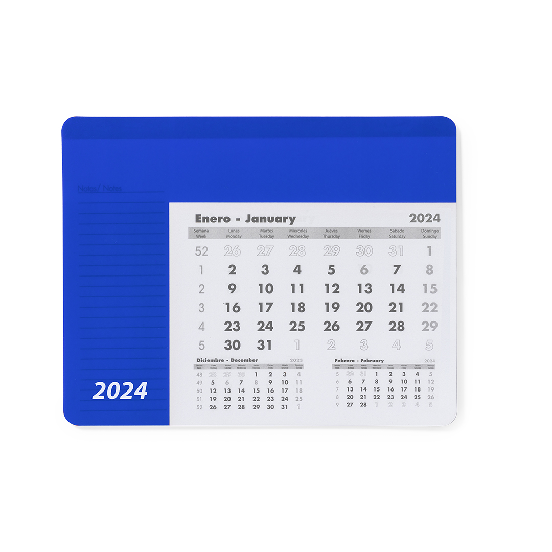 Alfombrilla calendario